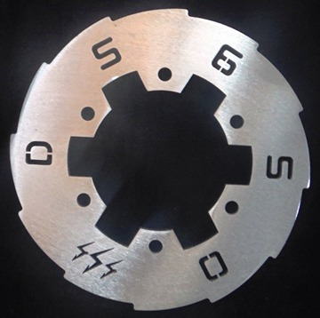 Picture of SPROCKET  DISC  ( STAINLESS STEEL )