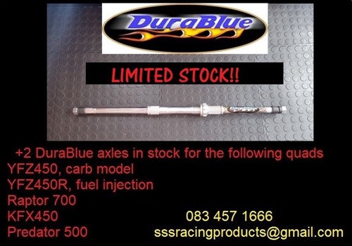 Picture of +2 DURABLUE AXLES