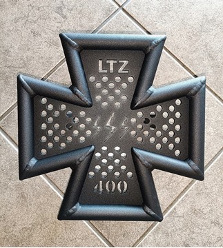 Picture of Iron Cross Bumper Black LTZ400