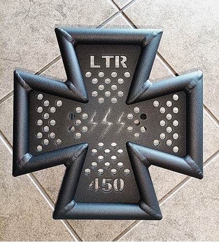 Picture of Iron Cross Bumper Black LTR450