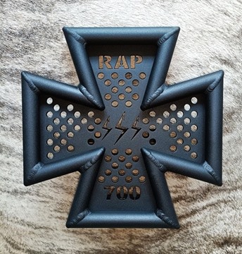 Picture of Iron Cross Bumper Black Raptor 700