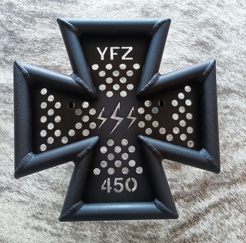 Picture of Iron Cross Bumper Black YFZ 450