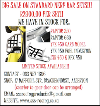 Picture of SALE - STANDARD NERF BAR SET