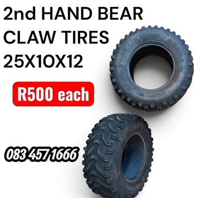 Picture of 25x10x12 Bear Claw 2nd Hand